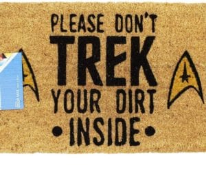 Star Trek Door Mat Gift for dad