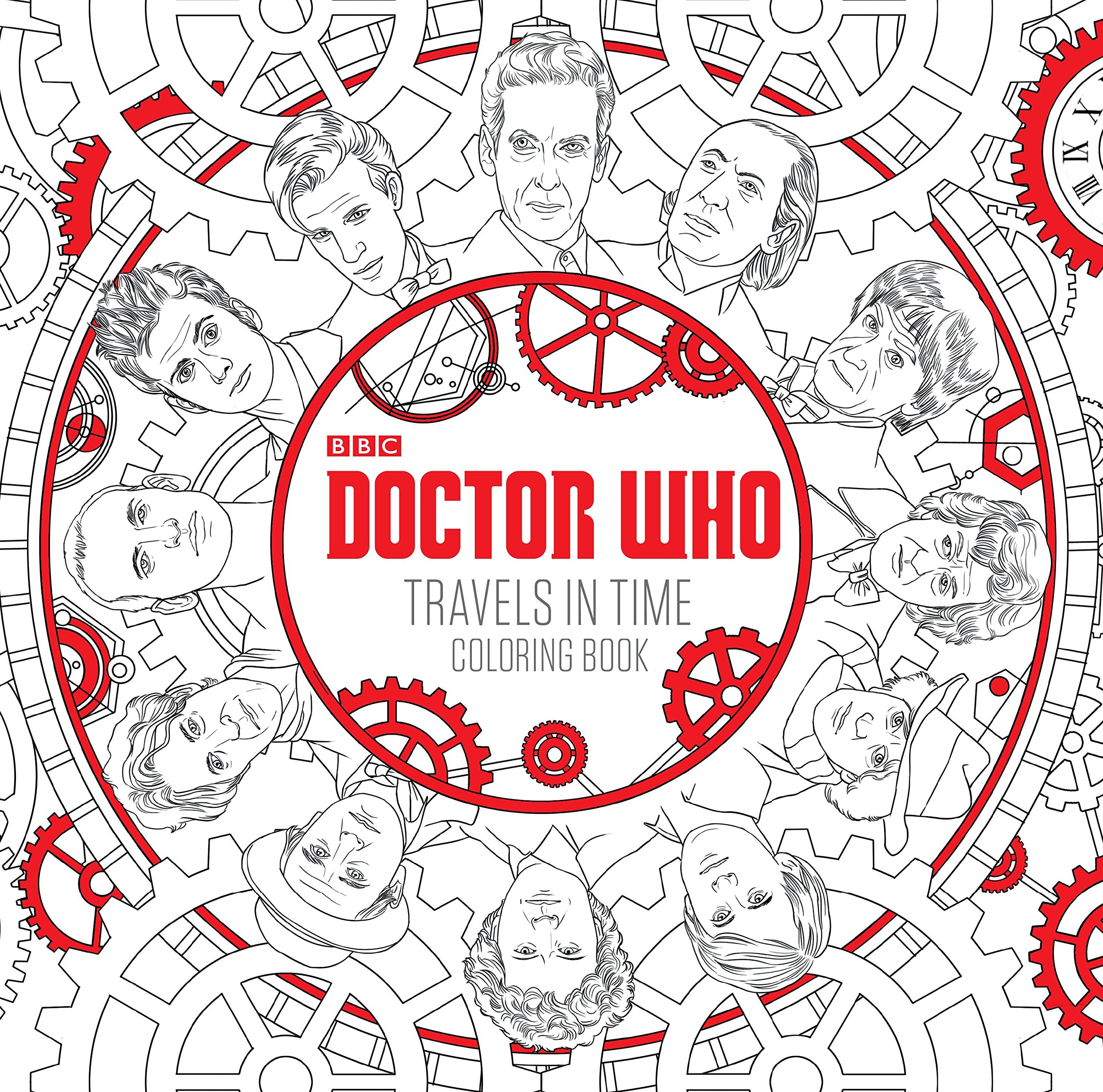 dr who gifts coloring book
