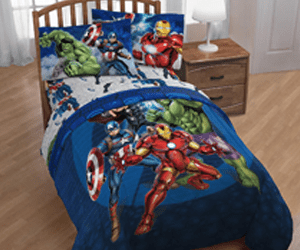 marvel avengers gift for kids bed set