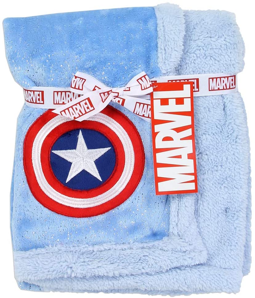 Captain America gifts baby blanket
