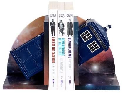 tardis book ends gifts for tardis fans