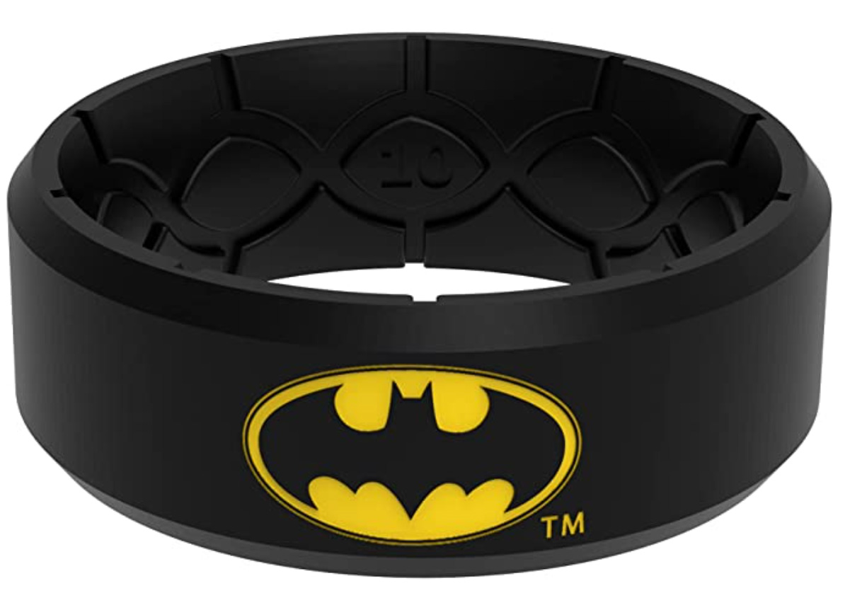 Batman wedding rings