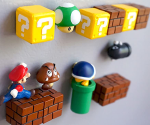 Nintendo Super Mario Magnets gift for nerds