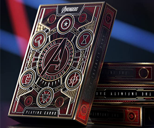 avengers playing cards gift